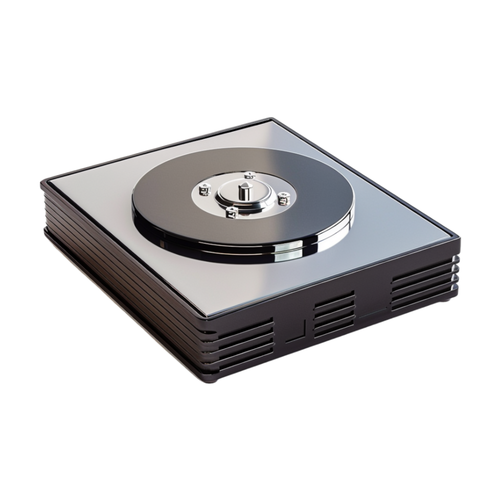 Hard Disk or Disk Drive on Transparent Background png