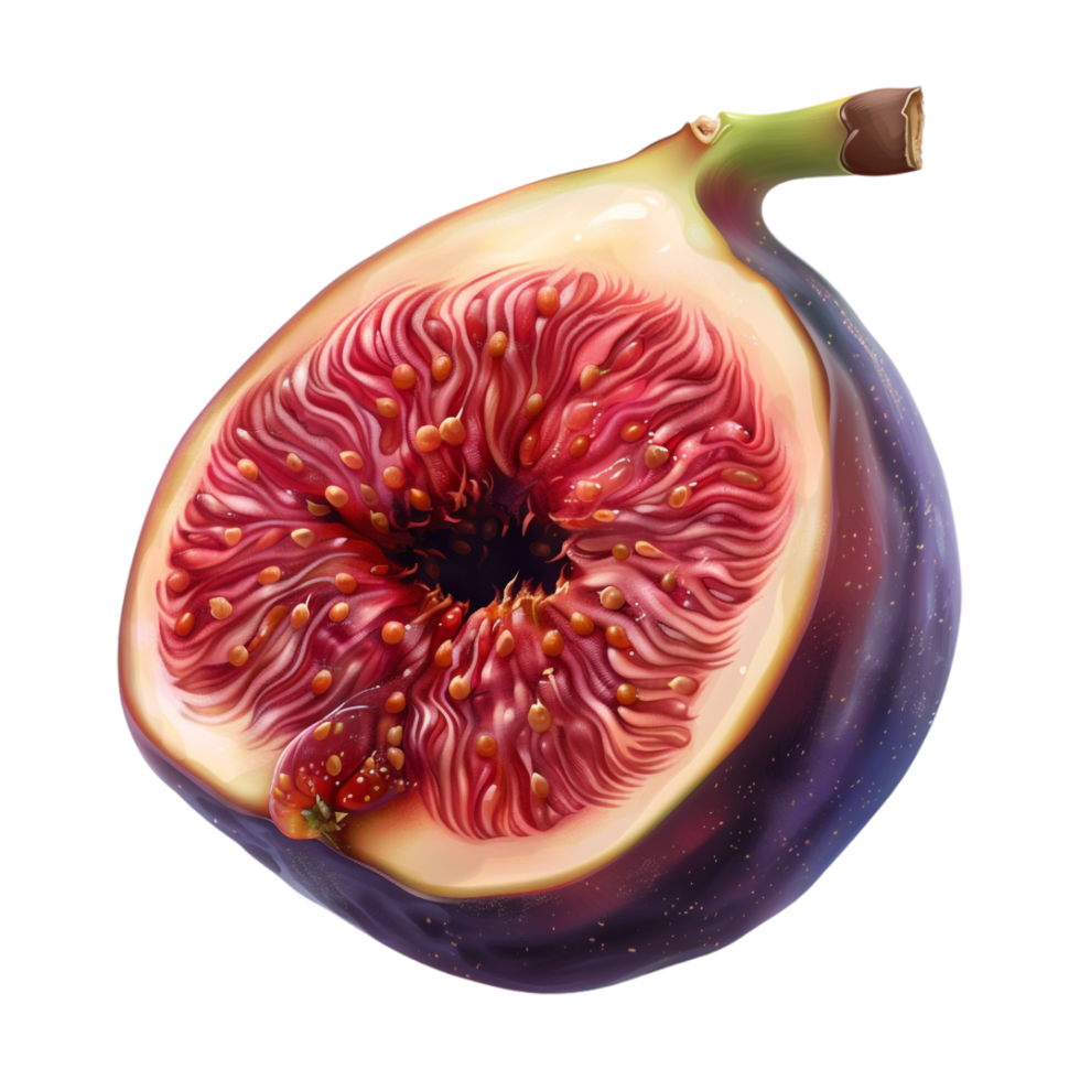 Fresh Figs on Transparent Background png