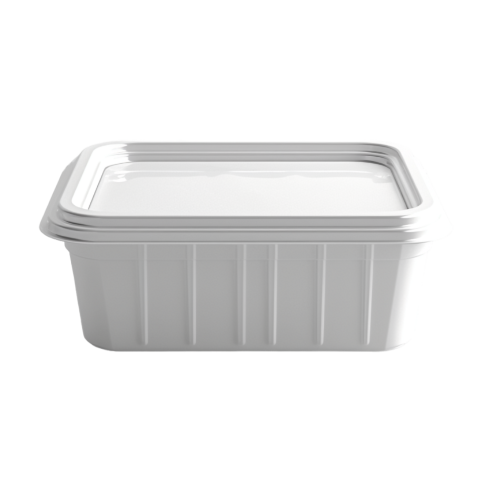 Food Storage Box or Container on Transparent Background png