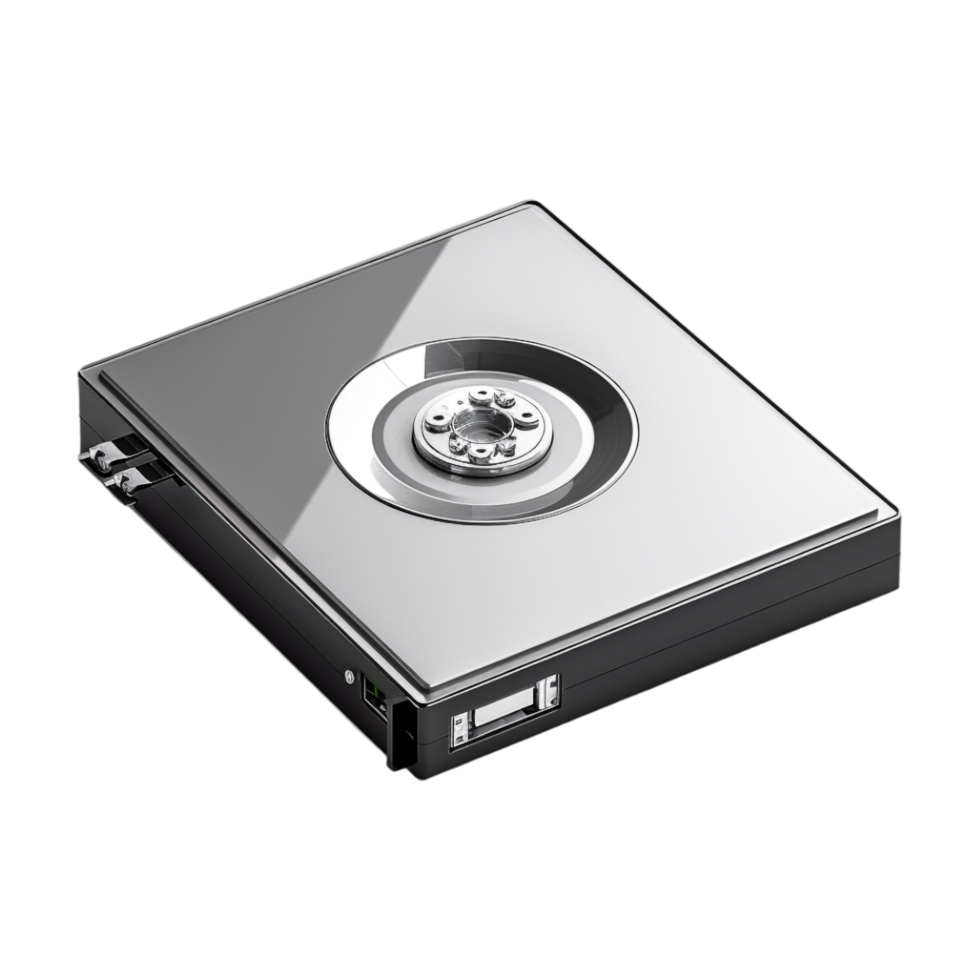 Hard Disk or Disk Drive on Transparent Background png