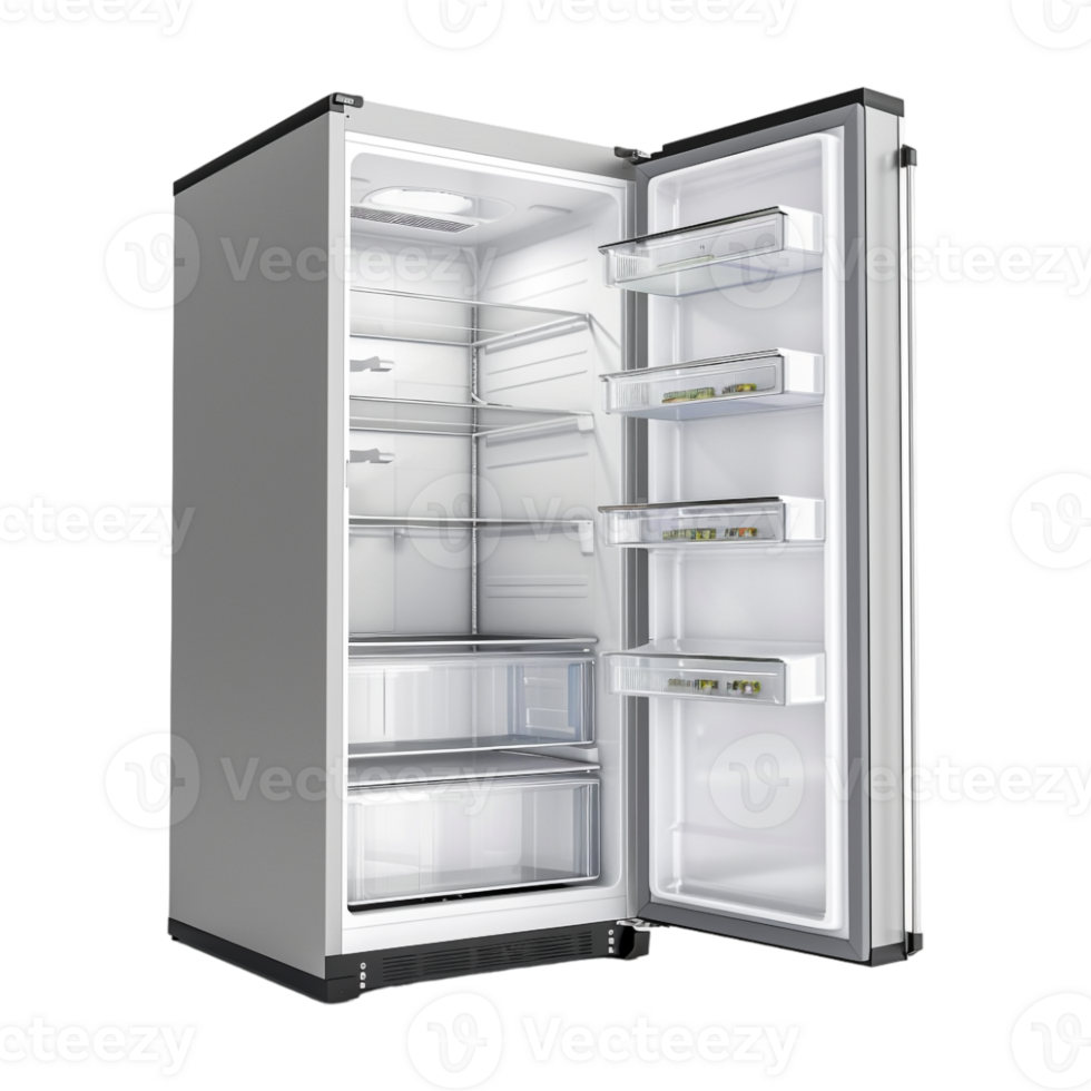 Fridge or Refrigerator on Transparent Background png