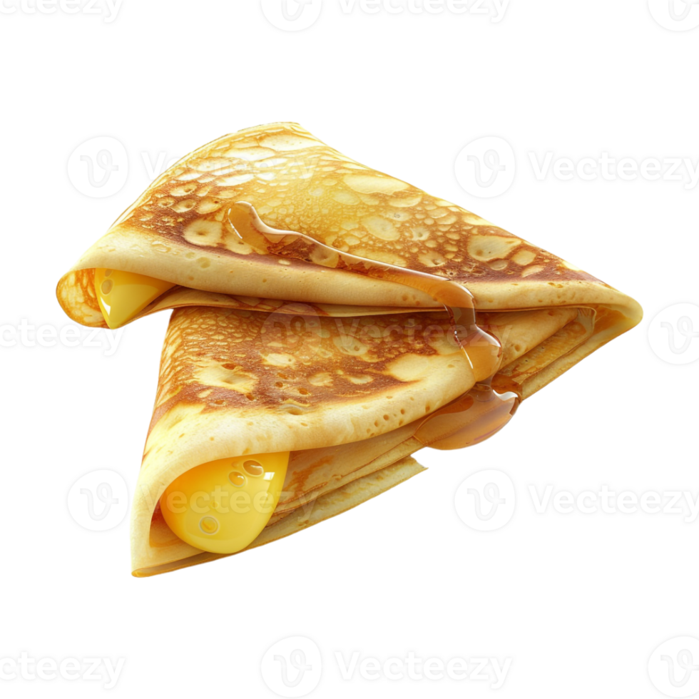 Delicious Crepe on Transparent Background png