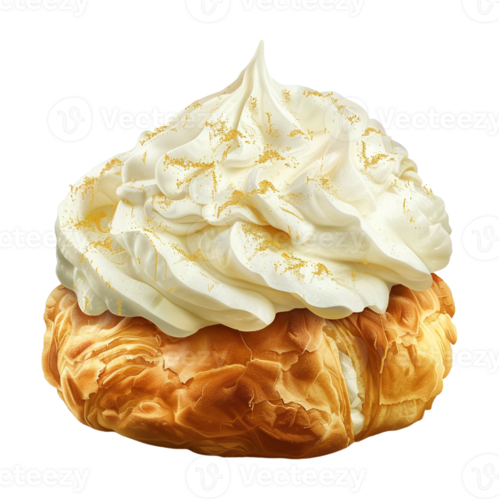 Puff Pastry on Transparent Background png