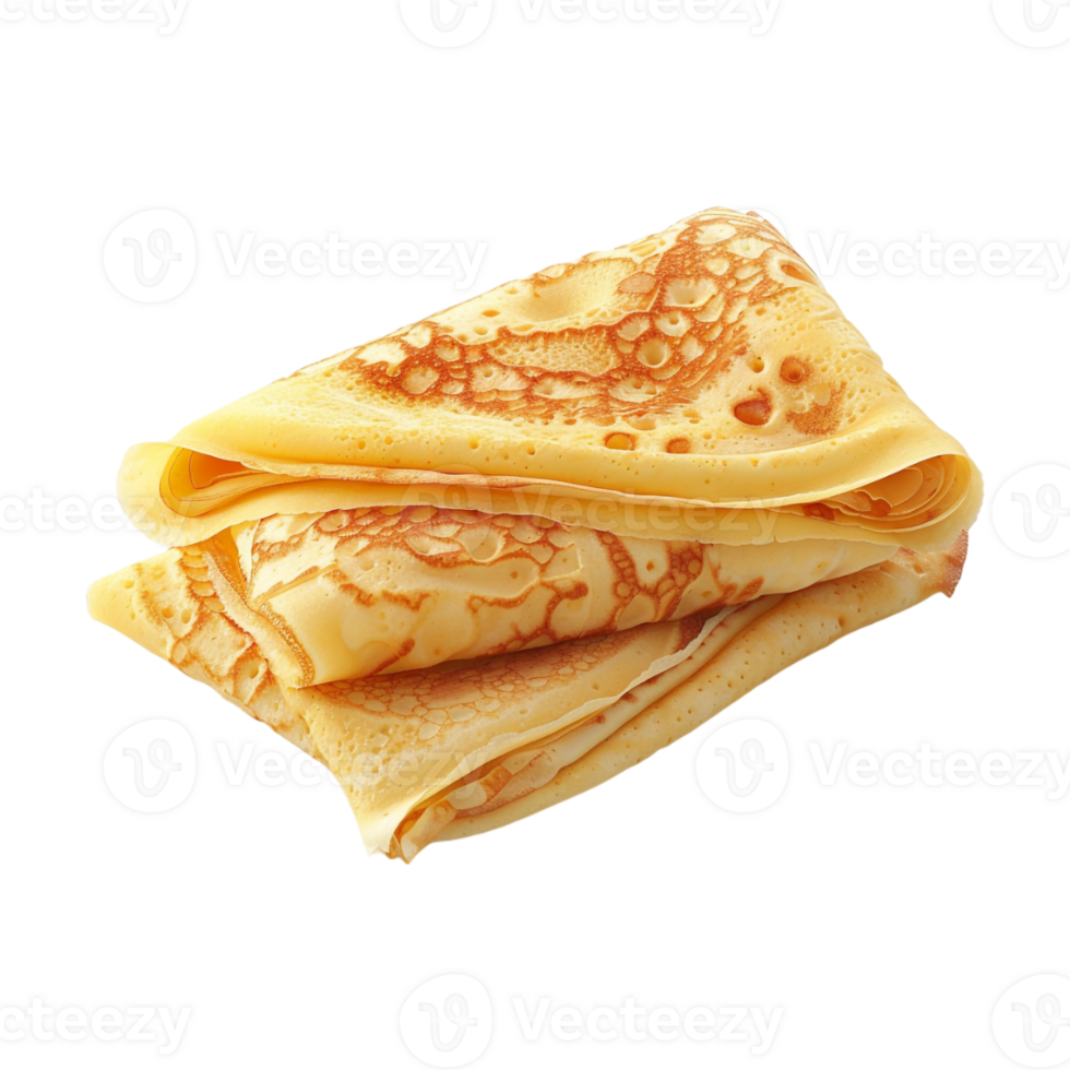 Delicious Crepe on Transparent Background png