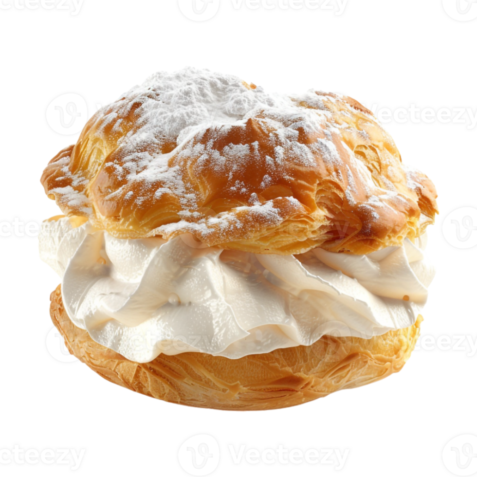 Puff Pastry on Transparent Background png