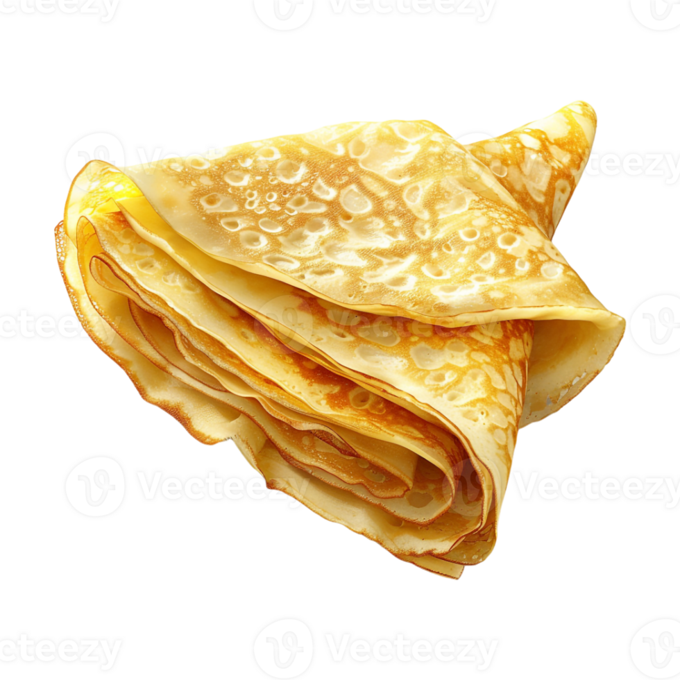 Delicious Crepe on Transparent Background png