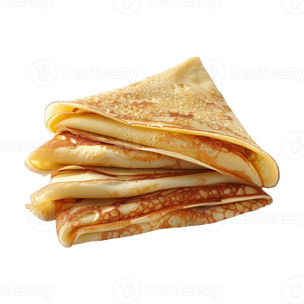 Delicious Crepe on Transparent Background png