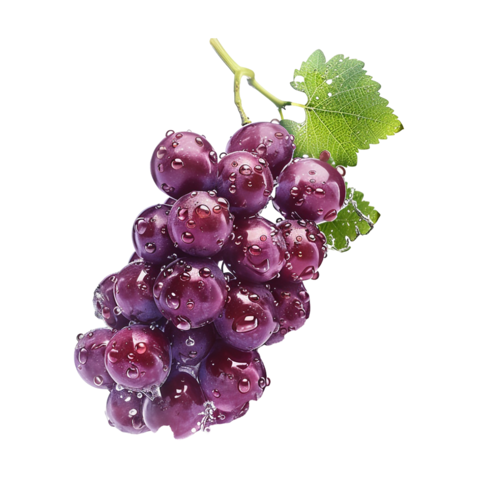 Grapes Explosion on Transparent Background png