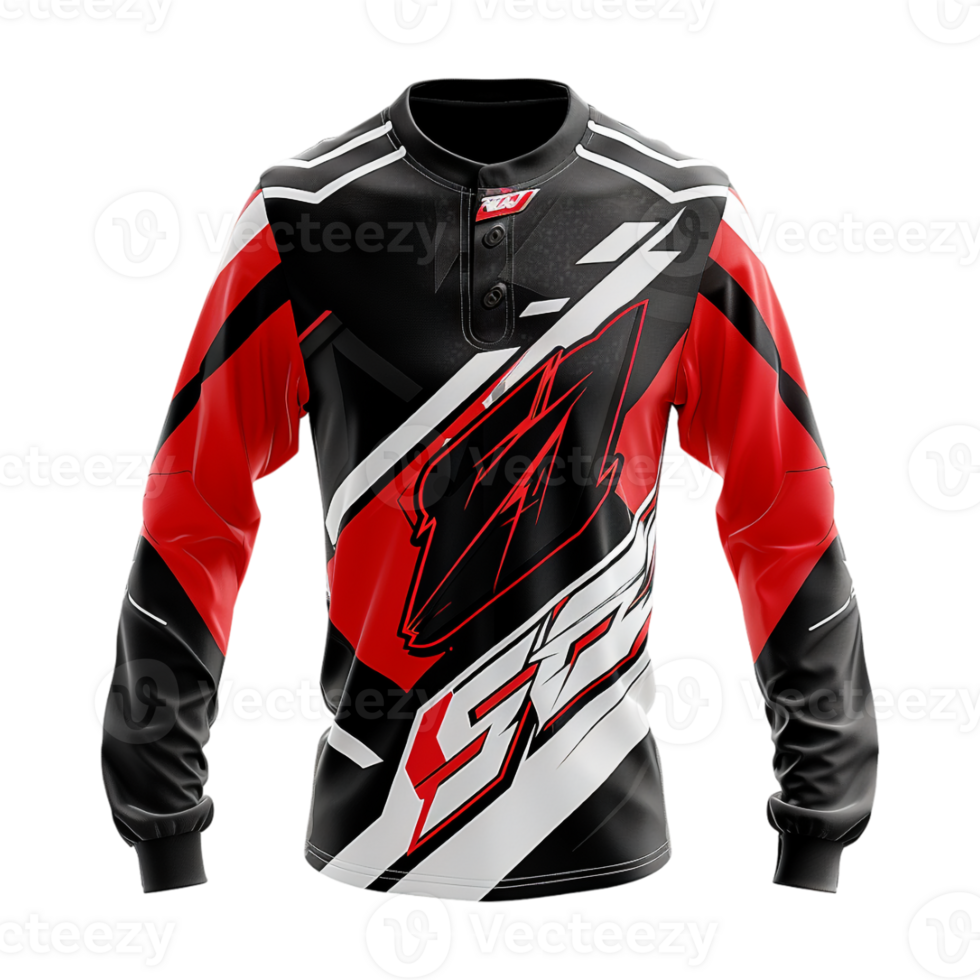 Sports Full Sleeve Shirt on Transparent Background png