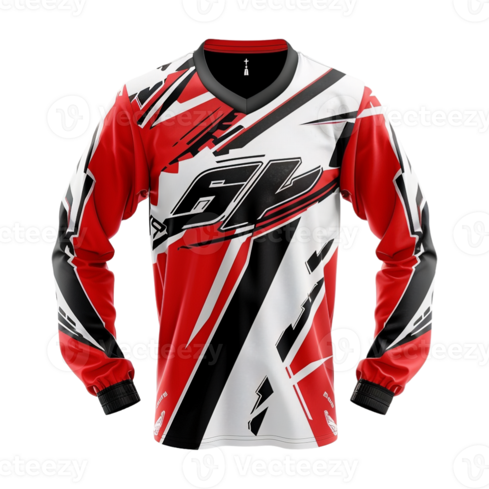 Sports Full Sleeve Shirt on Transparent Background png