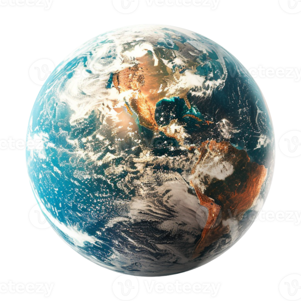 Globe Planet on Transparent Background png