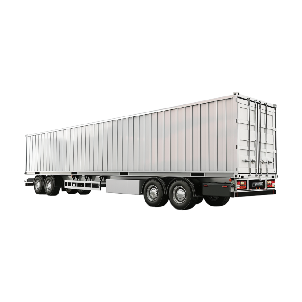 Delivery Heavy Truck on Transparent Background png