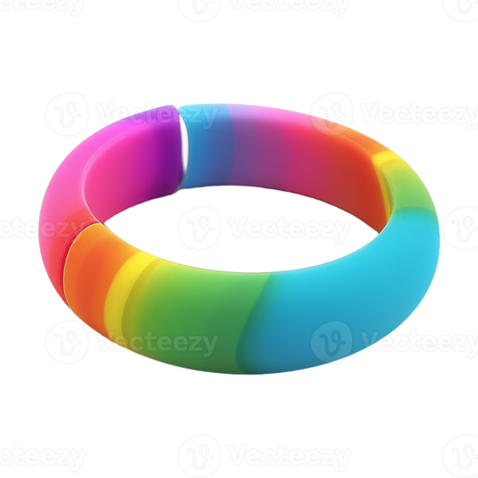 Plastic Ribbon on Transparent Background png