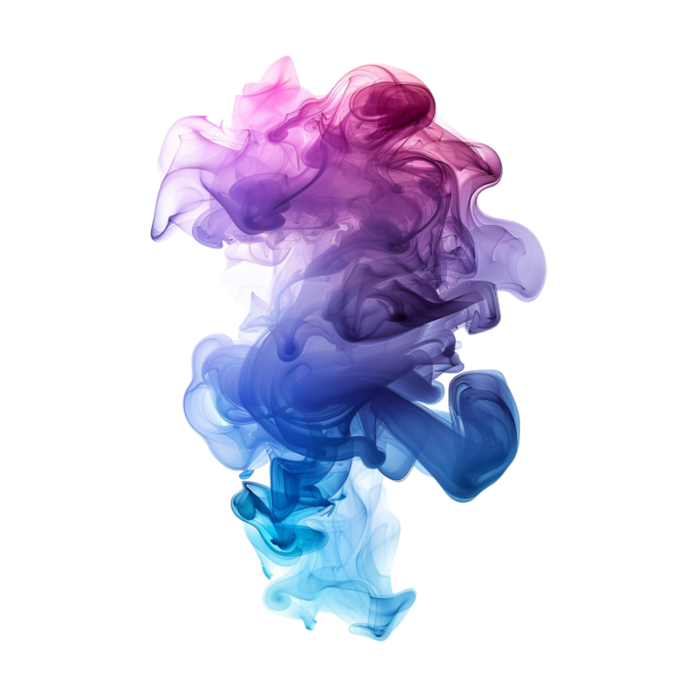 Colorful Smoke Cloud on Transparent Background 48564505 PNG