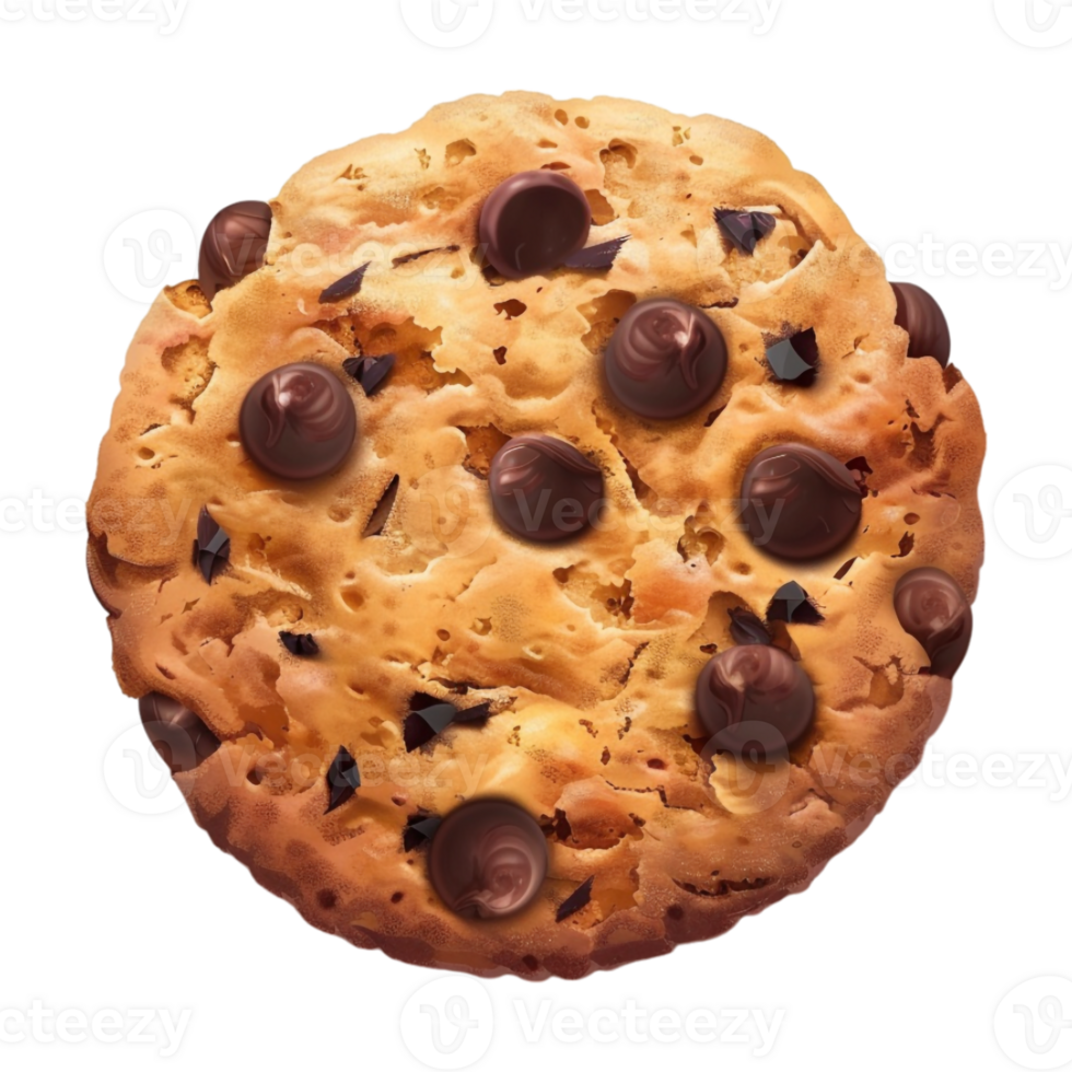 Cookie Biscuit on Transparent Background png