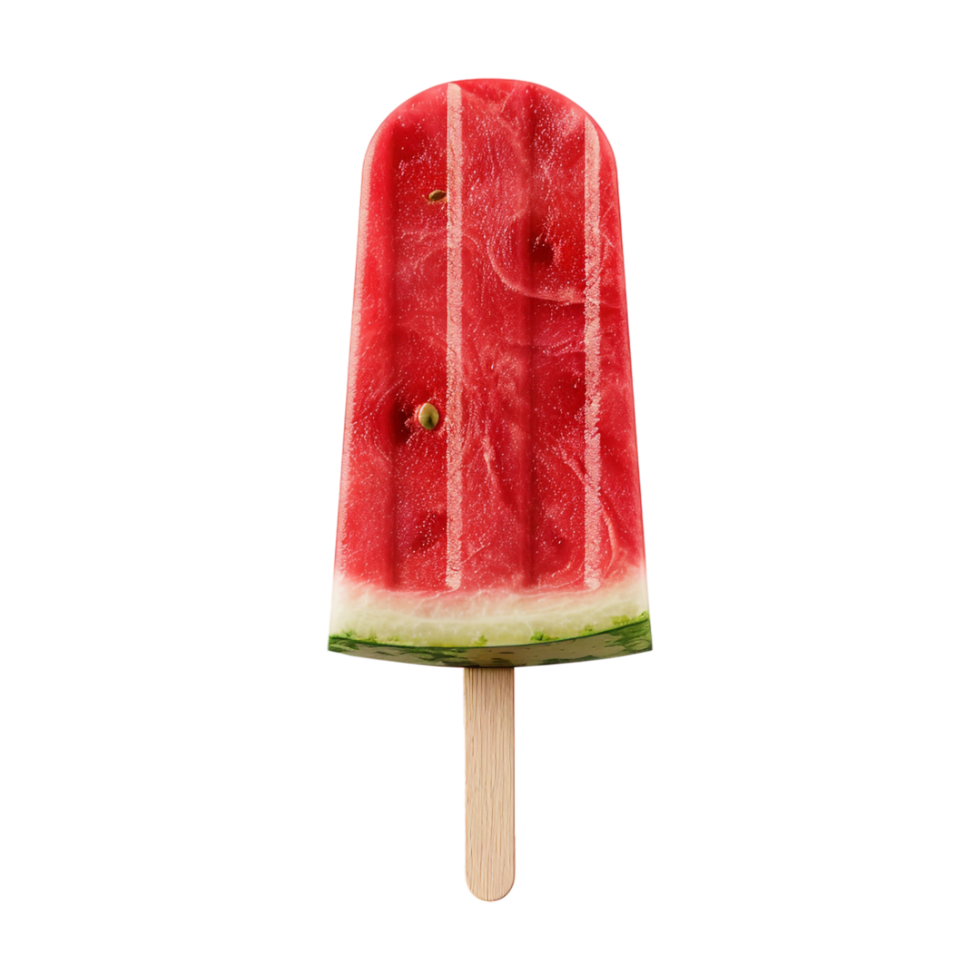 Watermelon Ice Cream on Transparent Background png
