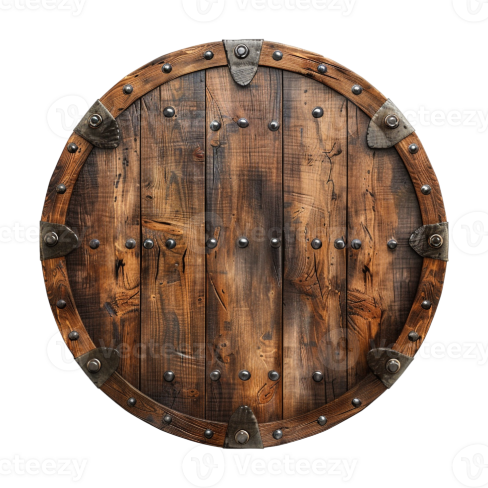 Wooden Defense Sheet for Warrior on Transparent Background png