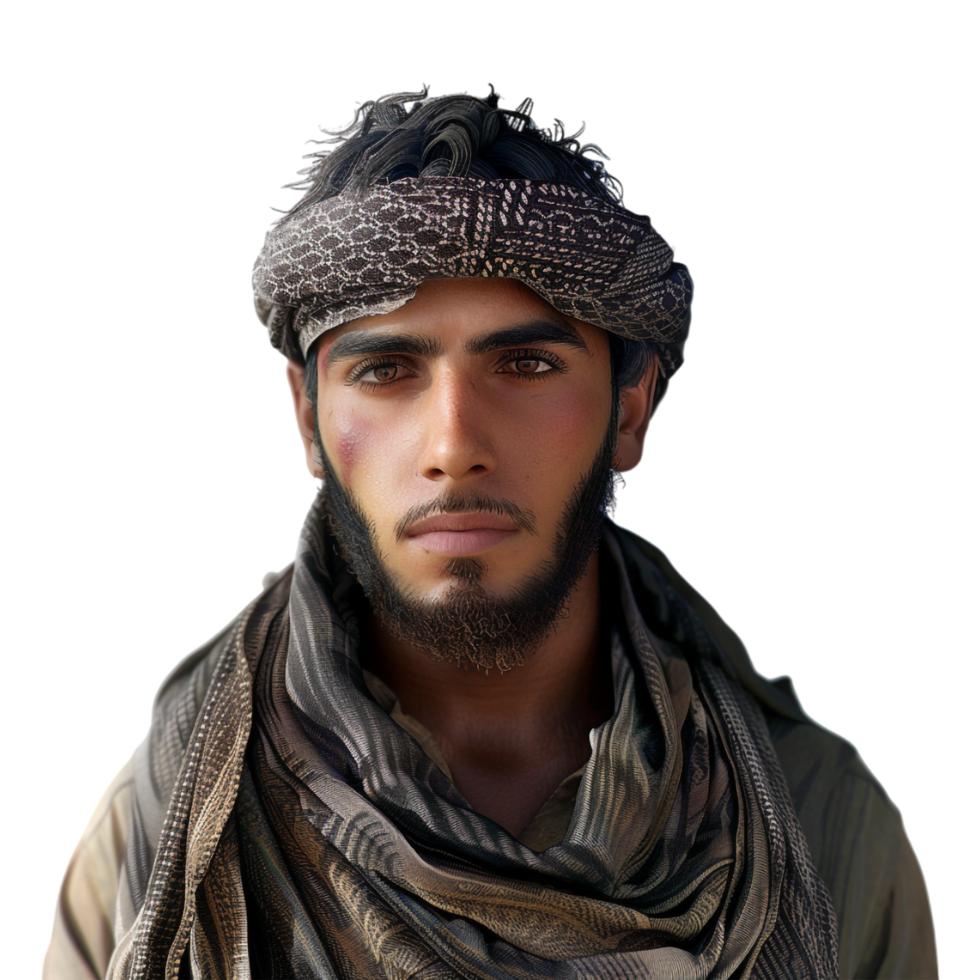 Arabic Man on Transparent Background png