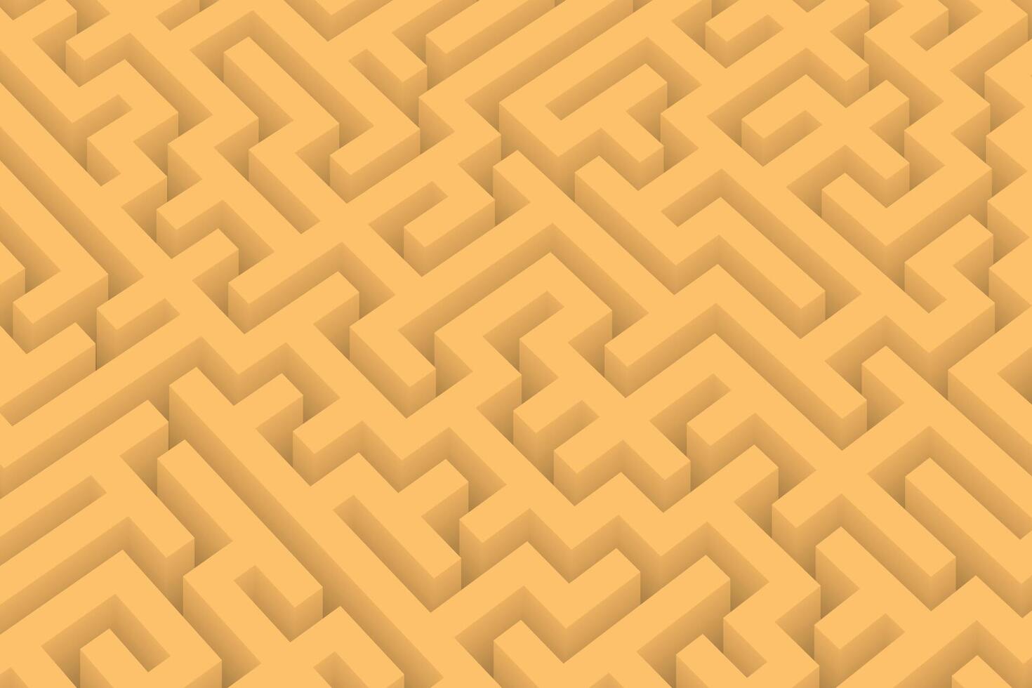Vibrant golden geometric backdrop with a three-dimensional zigzag pattern for a warm and inviting look vector