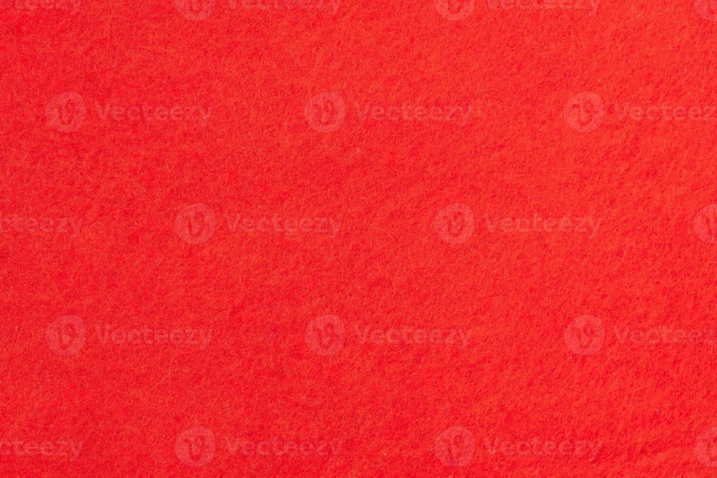 Red Felt fabric background texture. Full frame photo
