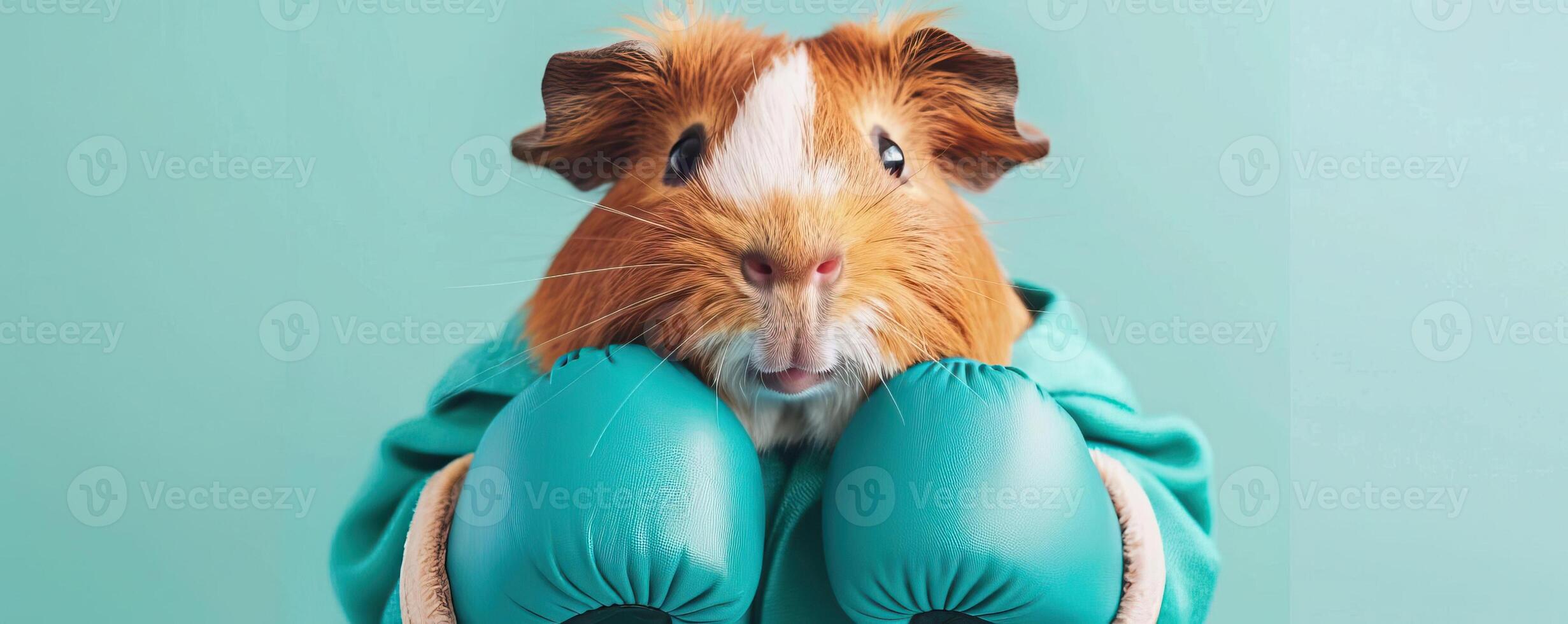 Portrait photography of a cute little animal athlete, smiling cute little parrot in a rhythmic gymnastics outfit with a ribbon on pastel Pale Blue color background, editorial style photo