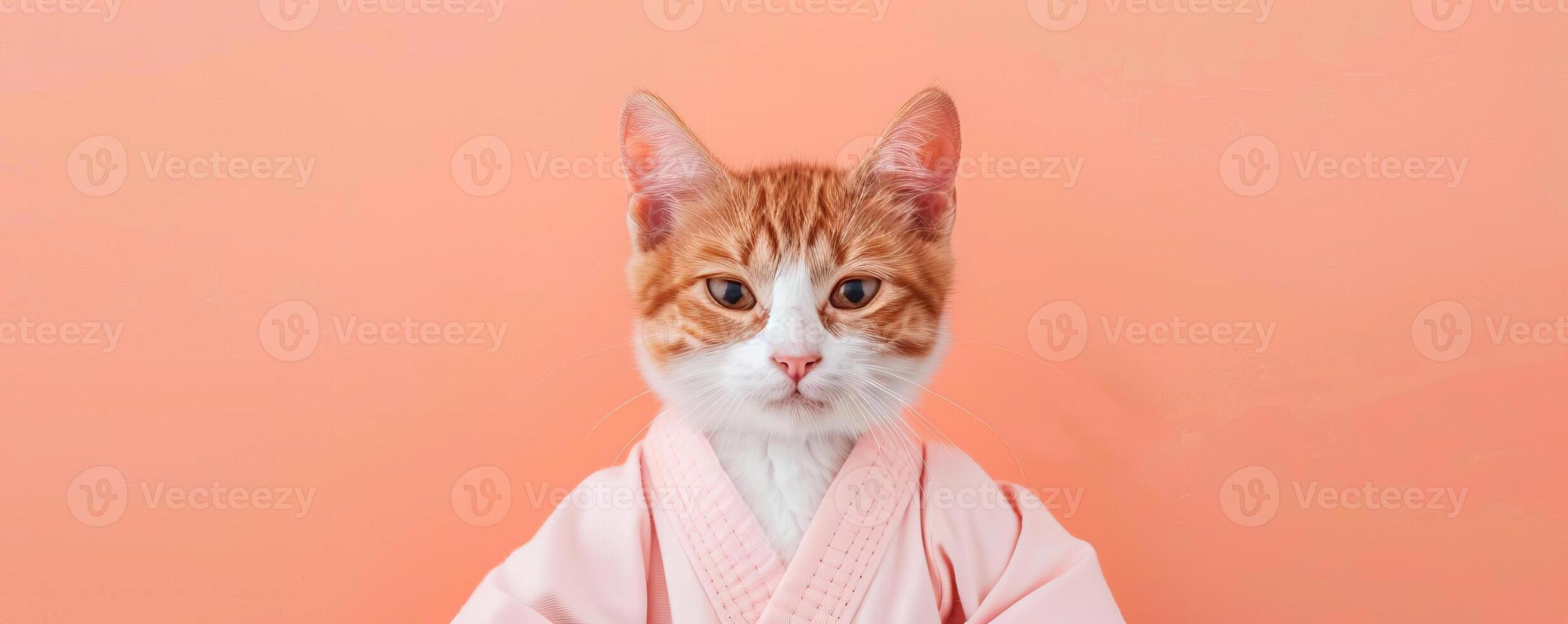 Portrait photography of a cute little animal athlete, smiling cute little parrot in a rhythmic gymnastics outfit with a ribbon on pastel Pale Blue color background, editorial style photo