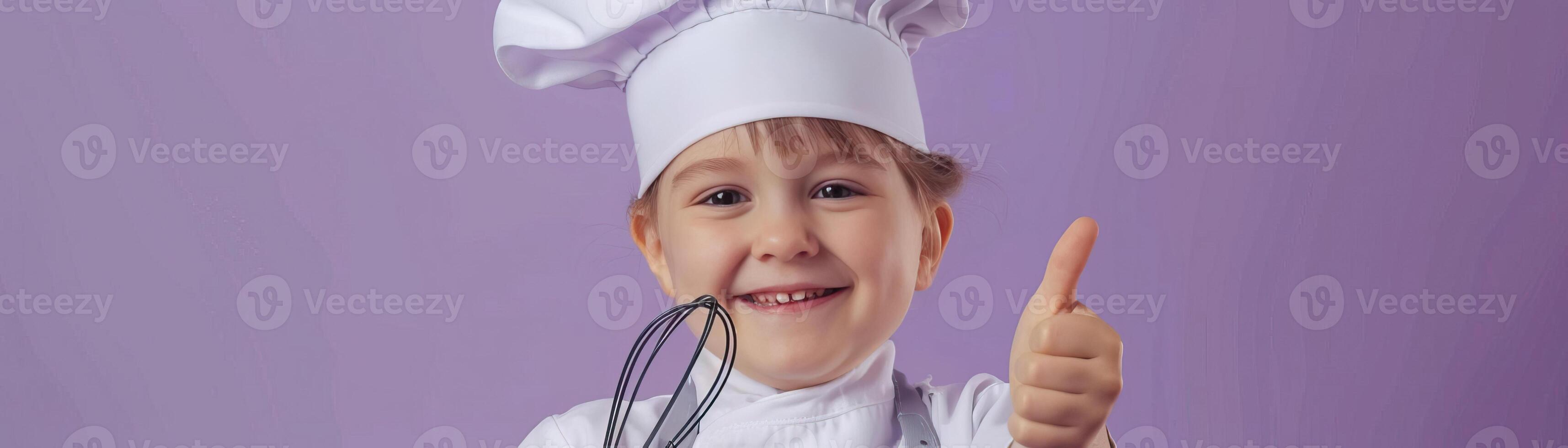 Portrait photography of a cute little professional, smiling cute little Nurse Practitioner with a stethoscope, showing thumb-up, on Pale Blue color background, editorial style photo