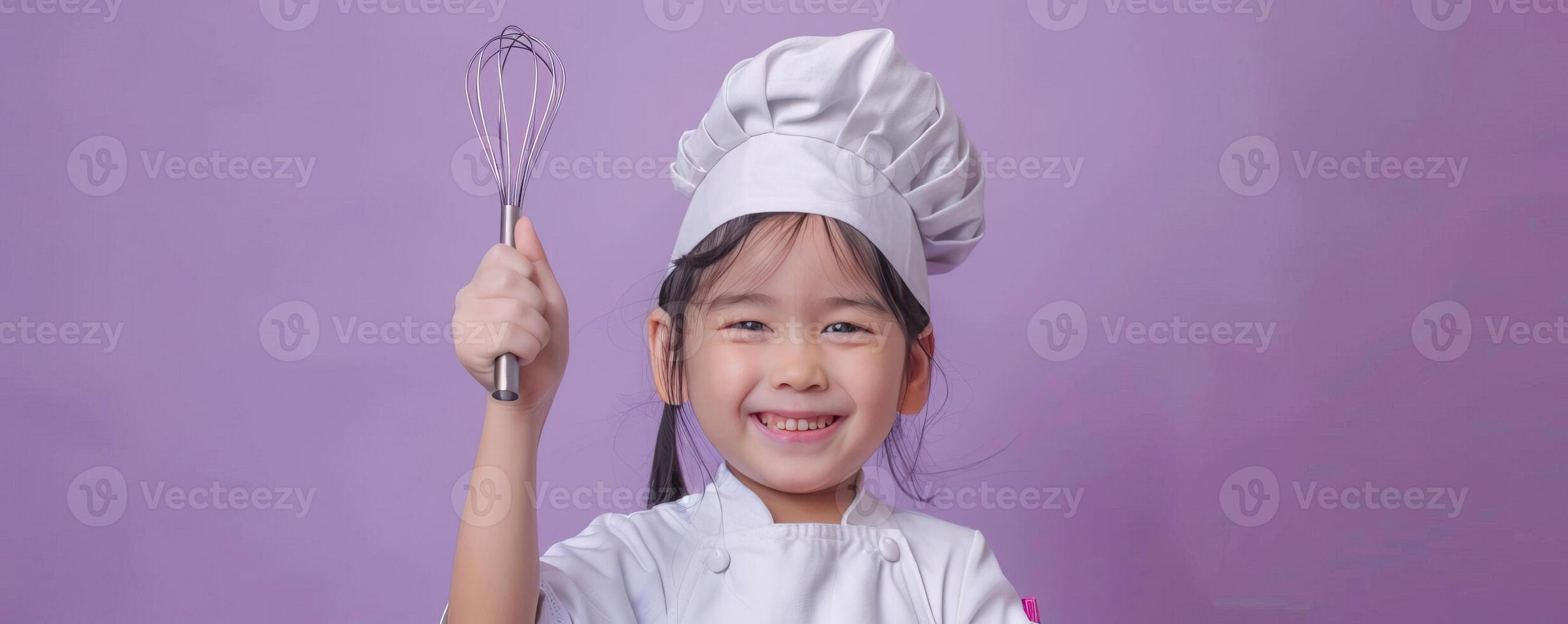 Portrait photography of a cute little professional, smiling cute little Nurse Practitioner with a stethoscope, showing thumb-up, on Pale Blue color background, editorial style photo
