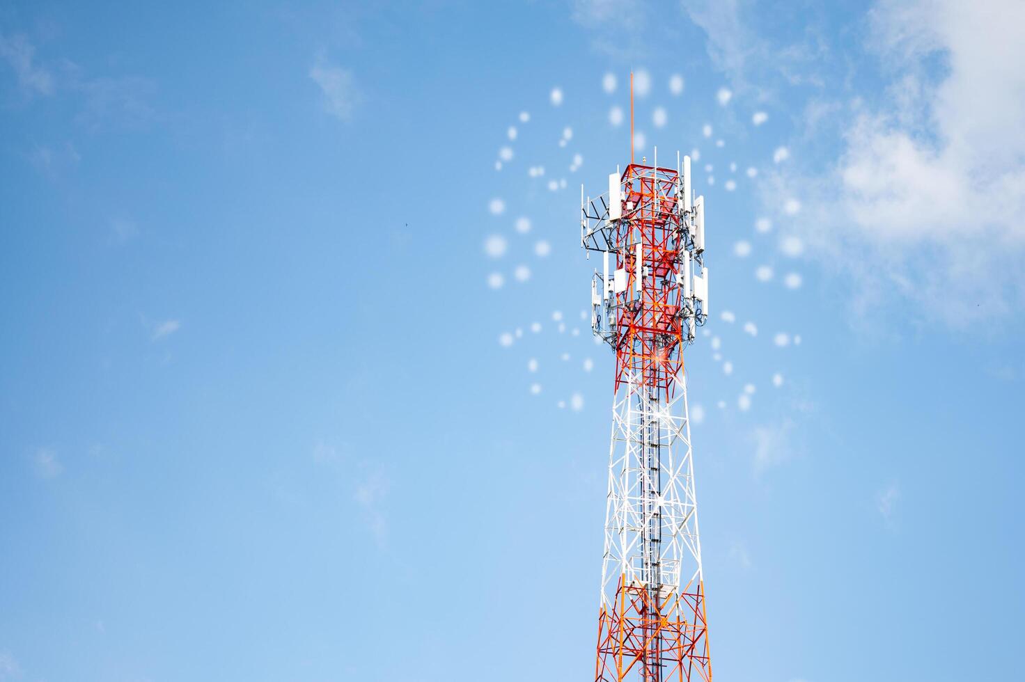 telecommunication mast TV antennas wireless technology photo