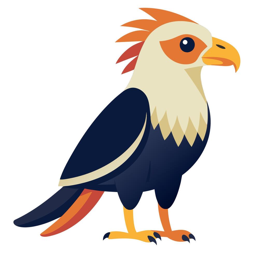 Chinese Goose goes kawaii vector