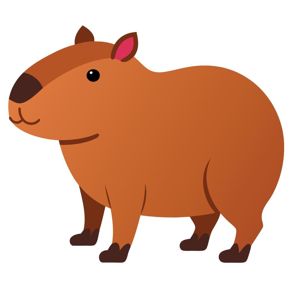 Climbing Mouse runs kawaii vector