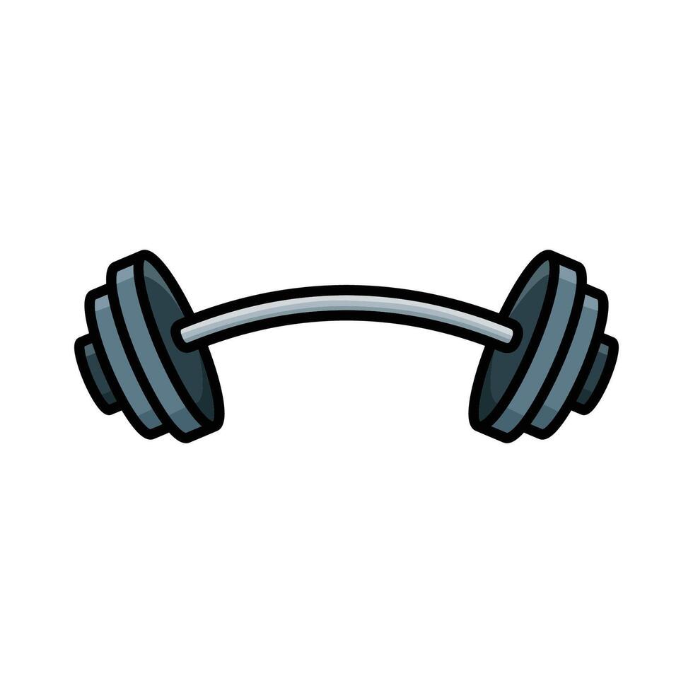 dumbbell icon design template simple and clean vector