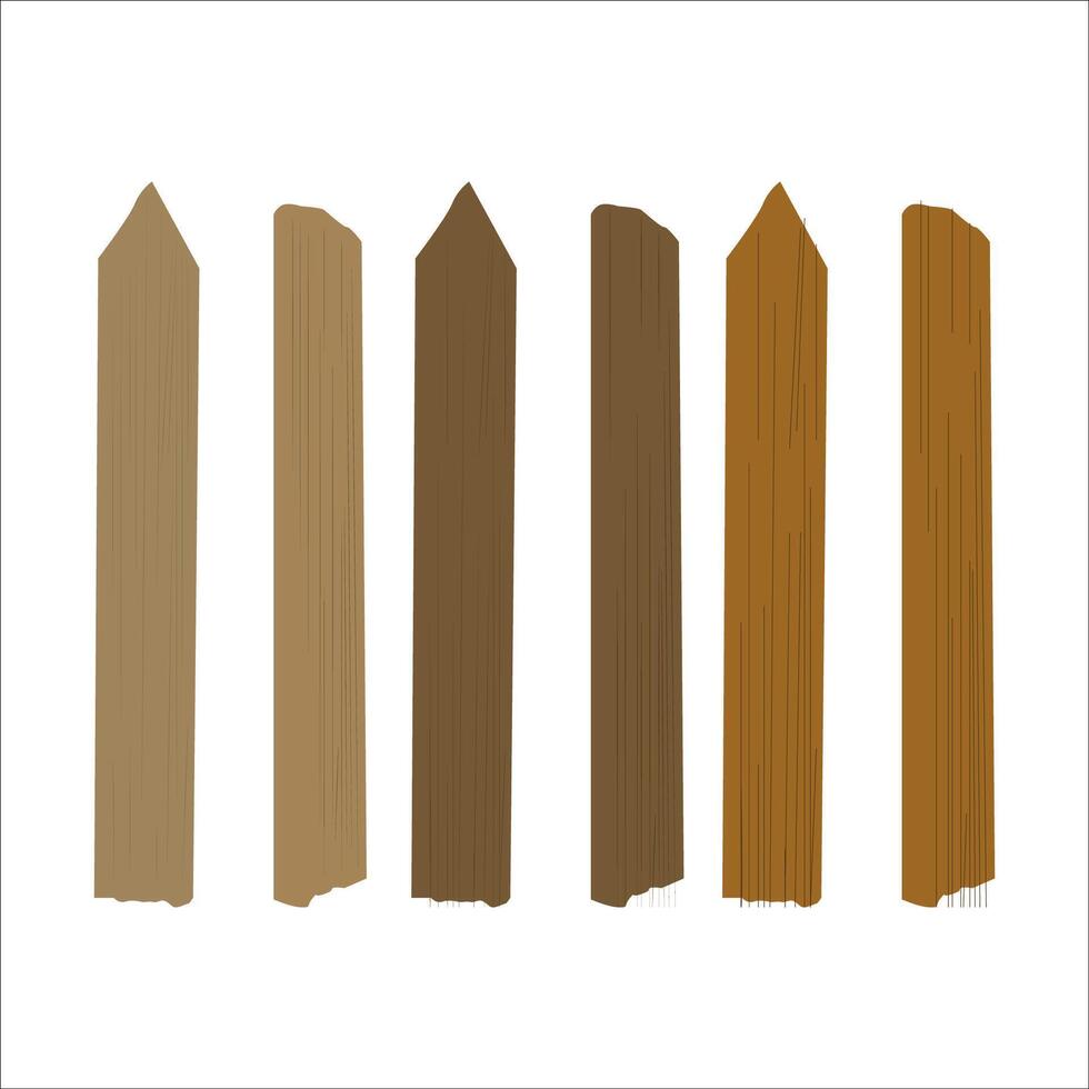 board, wood, set of boards, natural materials, wood texture vector