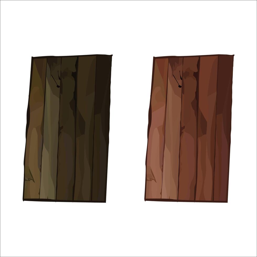 board, wood, set of boards, natural materials, wood texture vector