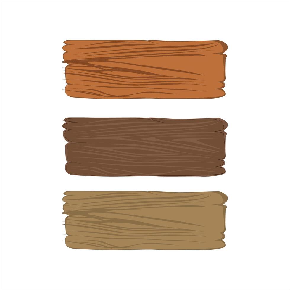 board, wood, set of boards, natural materials, wood texture vector