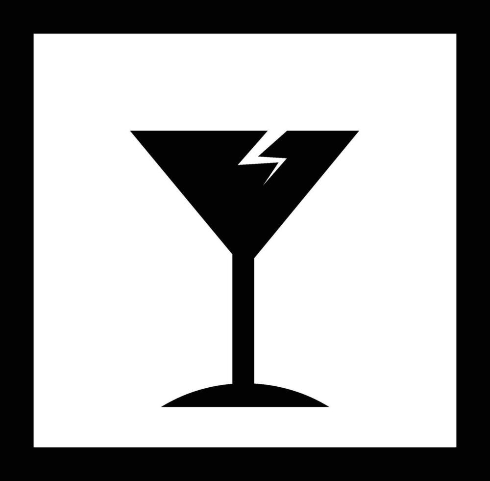 illustration of drink line icon . vector