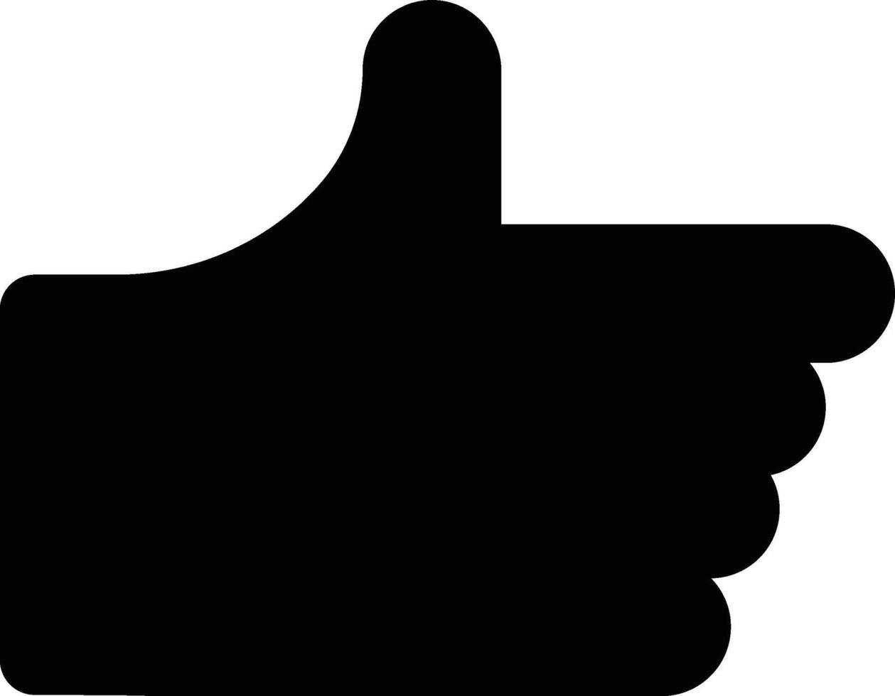 Hand icon symbol image. Illustration of the isolated finger hand touch human design. vector