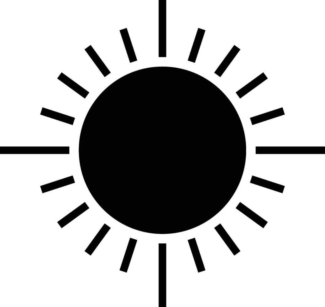 Sun Icon Design Free . vector