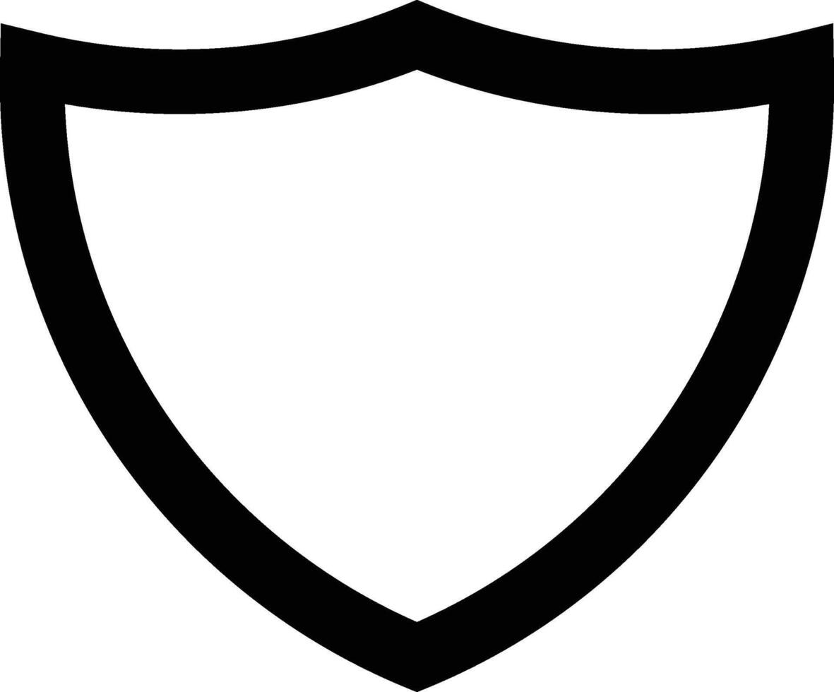 Shield icon symbol illustration art. vector