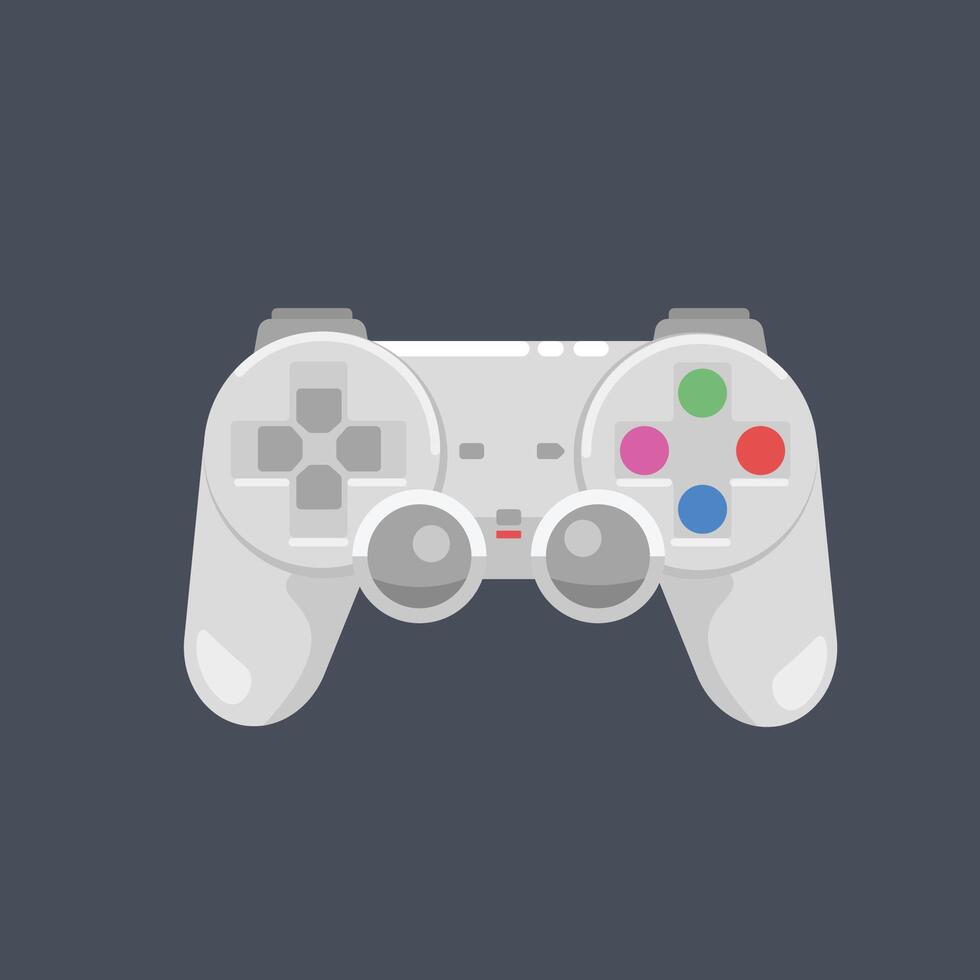 game stick controller in design. vector