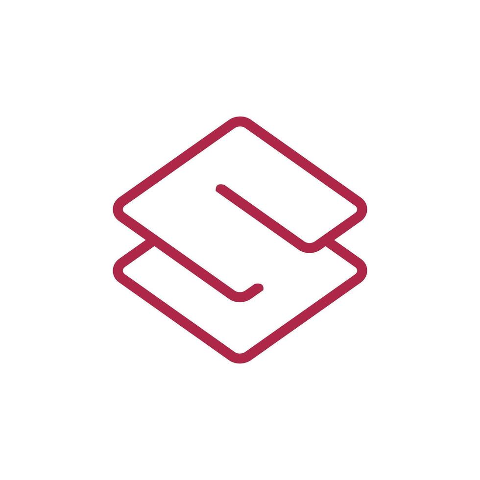 letter s logo design icon element for business or initial vector