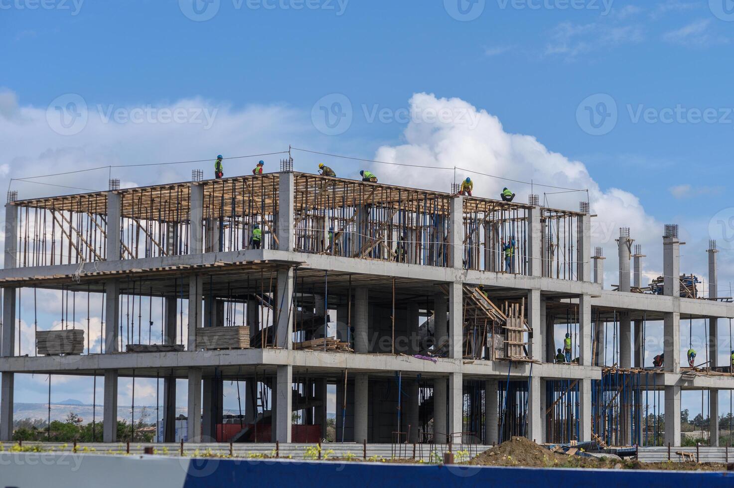 construction of a residential building in Cyprus near the sea 10 photo