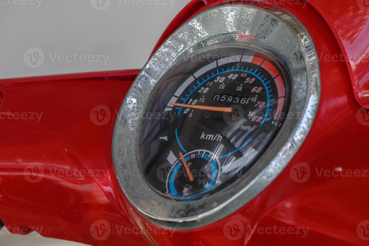 speedometer and instrument panel on a scooter 1 photo