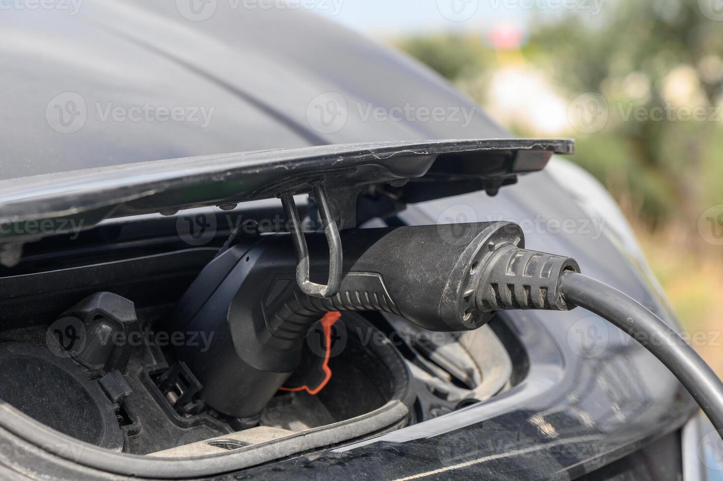 charging station for electric cars in a residential complex 5 photo