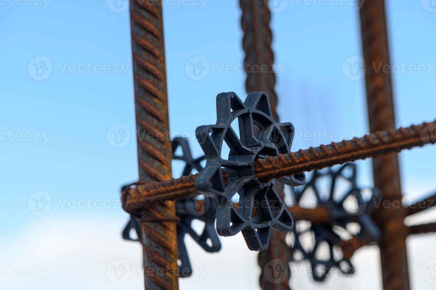 reinforcement at a construction site for concreting 8 photo