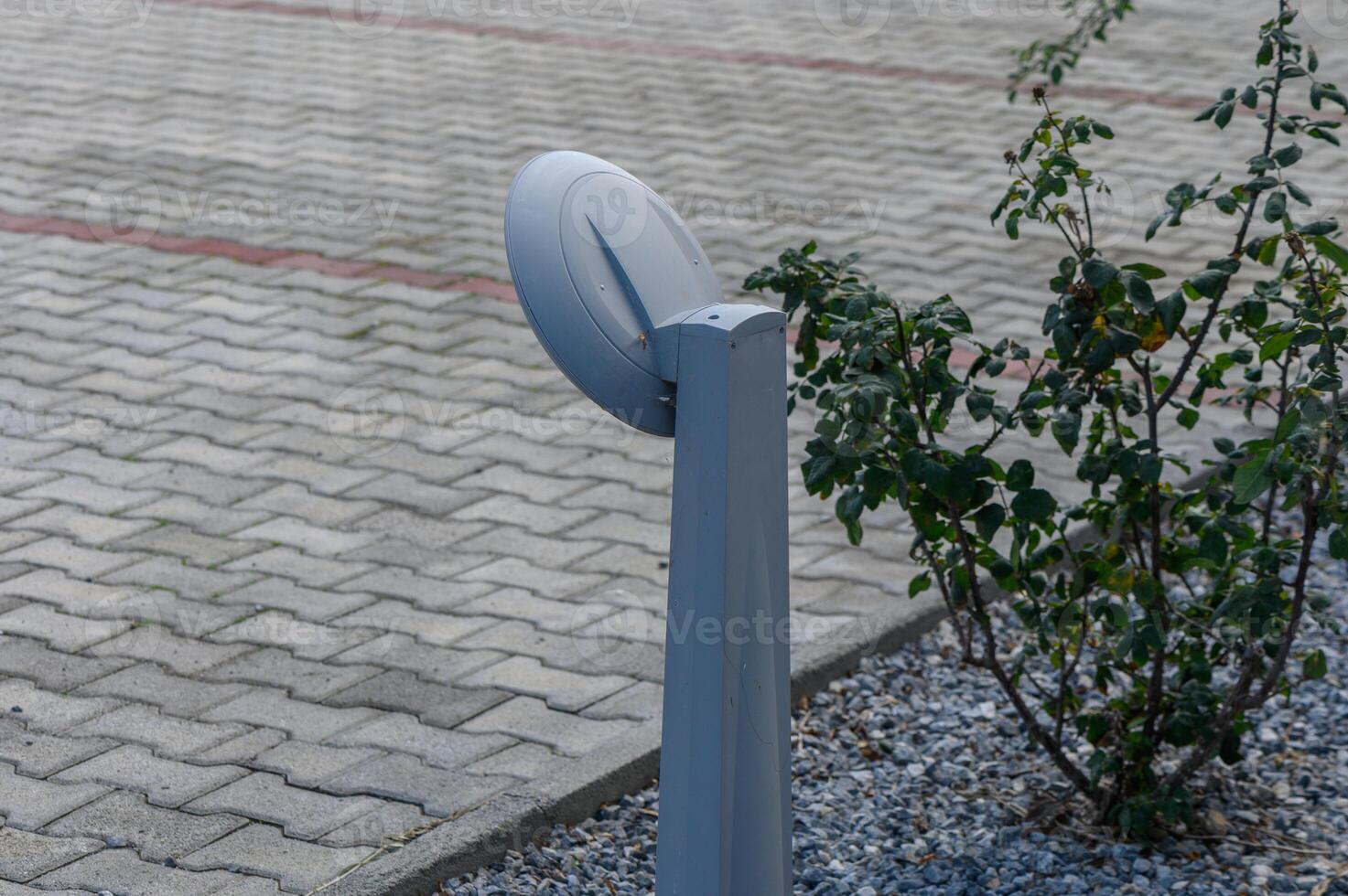 street lighting in a residential complex 1 photo