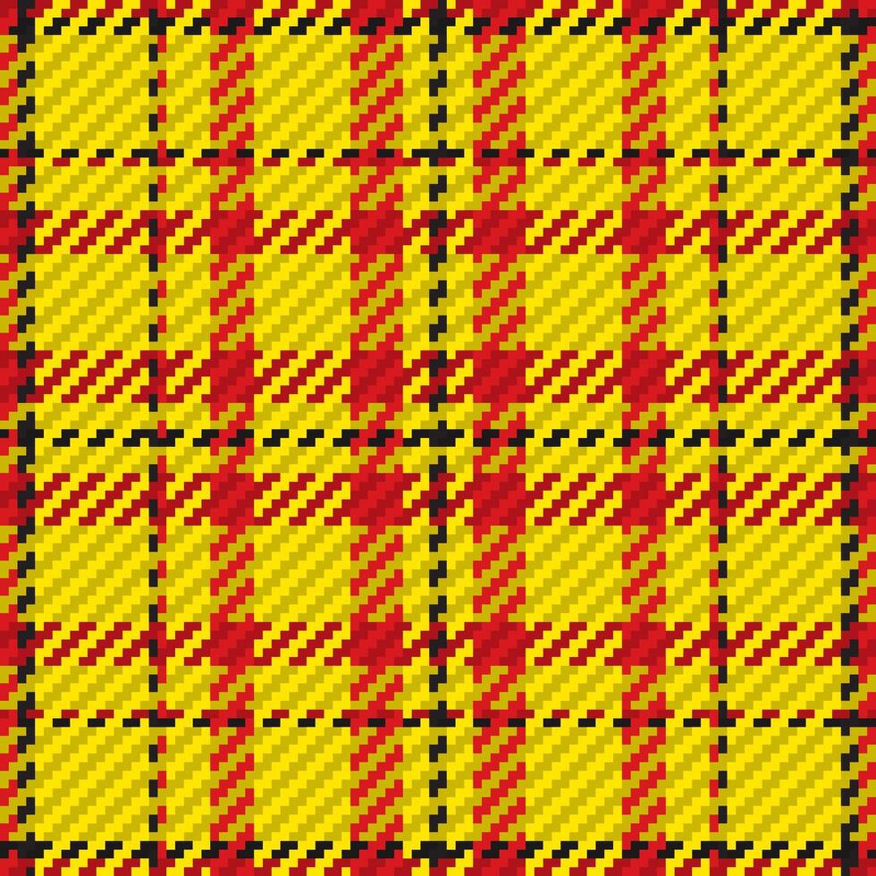 Seamless pattern of scottish tartan plaid. Repeatable background with check fabric texture. backdrop striped textile print. vector