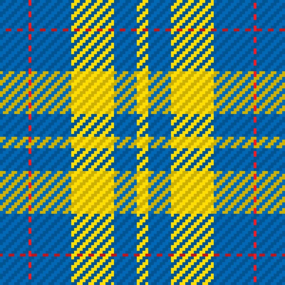 Seamless pattern of scottish tartan plaid. Repeatable background with check fabric texture. backdrop striped textile print. vector