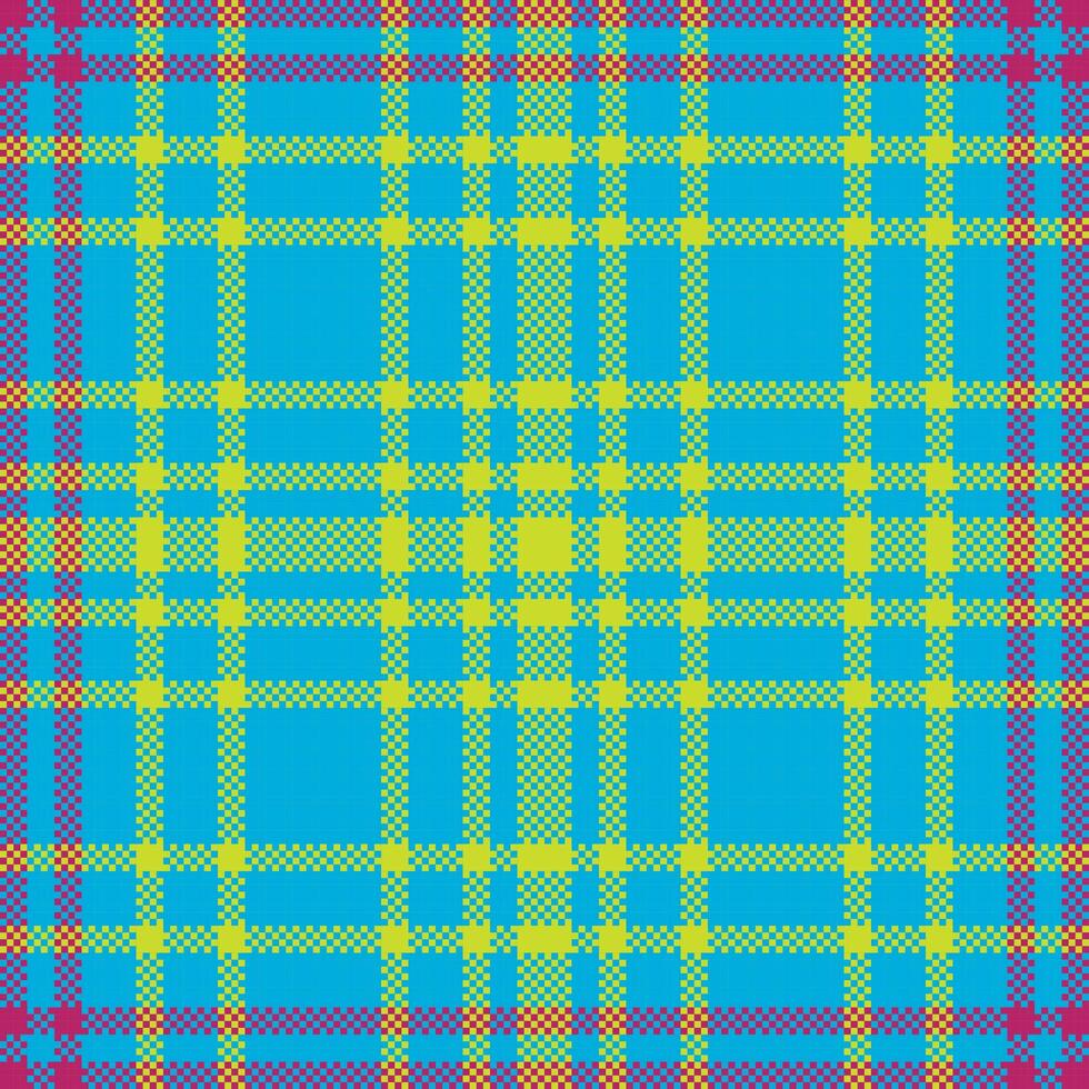 Tartan plaid pattern seamless. Print fabric texture. Check background. vector