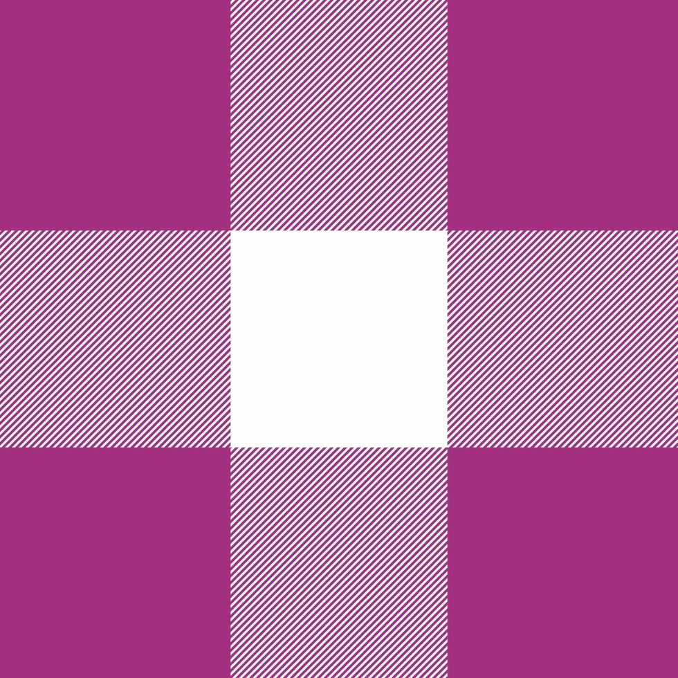 Winter background texture, seasonal check fabric seamless. Pop pattern textile plaid tartan in pink and white colors. vector